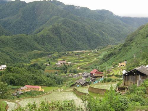 Cat Cat village Sapa Vietnam