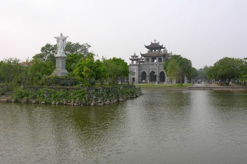 Phat Diem stone cathedral, Ninh Binh, Vietnam