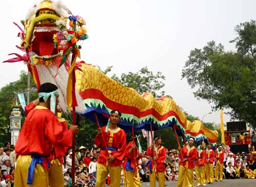 Tet festival, Vietnam