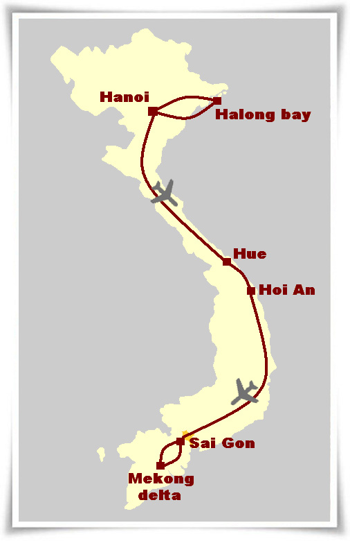 View trip map