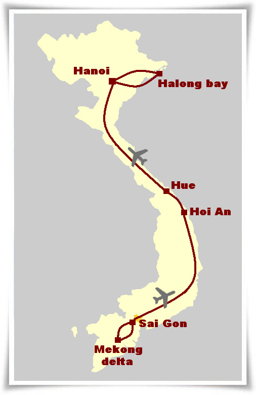 View trip map