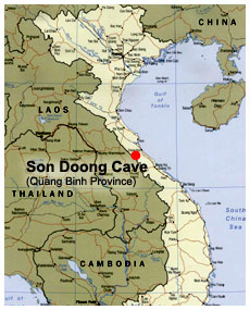 Son Doong cave map