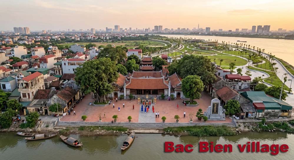 Discover the Authentic Cultural Charm of Bac Bien Village by Red River